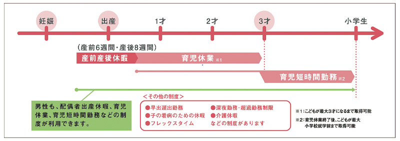 両立支援制度の利用例